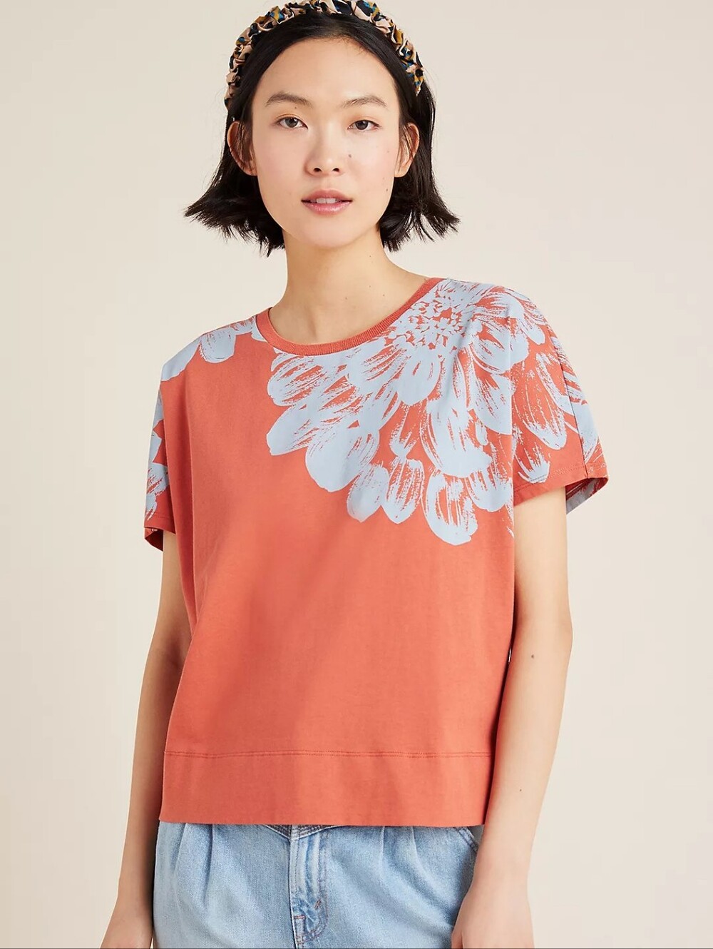 Anthropologie Floral Barbra Shirt